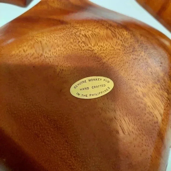 Set of 4 Monkey Pod Fish Bowls - Picture 5 of 6